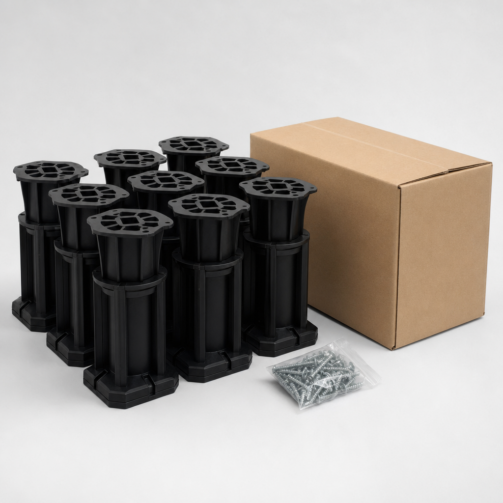 LoftRise loft stilt kit with 12 risers and fixing screws